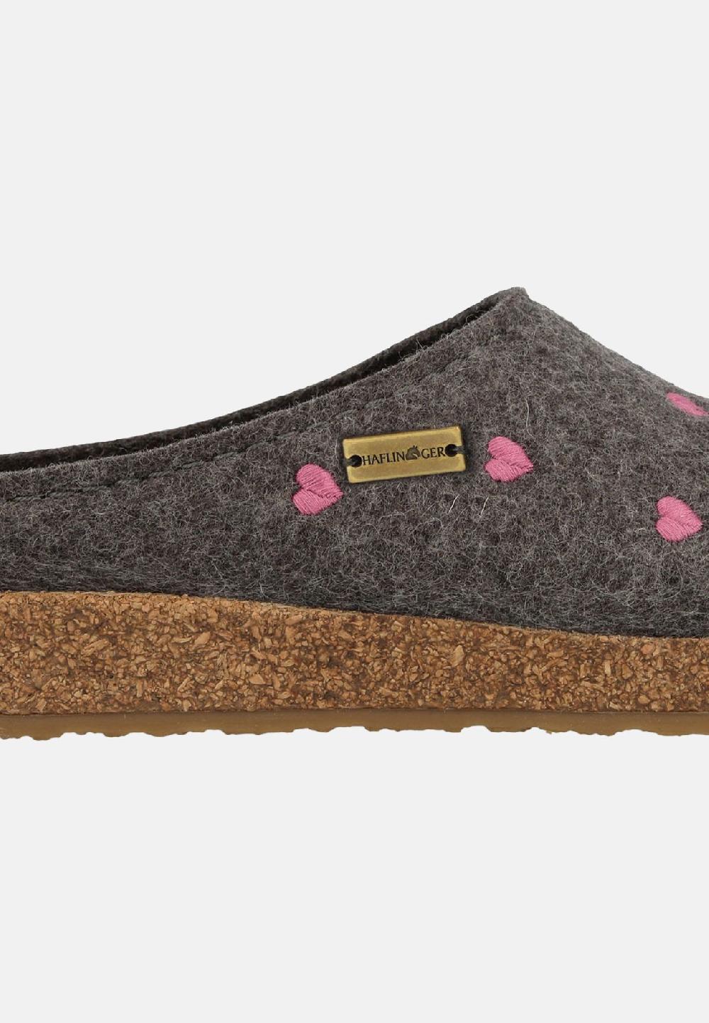 HAFLINGER Clogs Grizzly Cuoricini