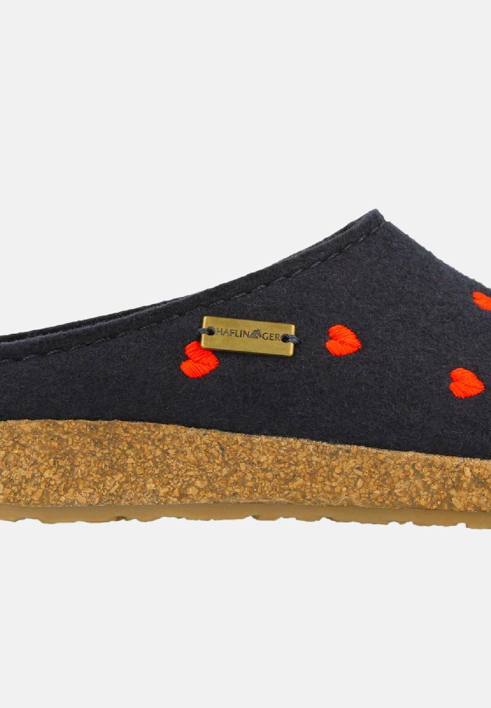 HAFLINGER Clogs Grizzly Cuoricini