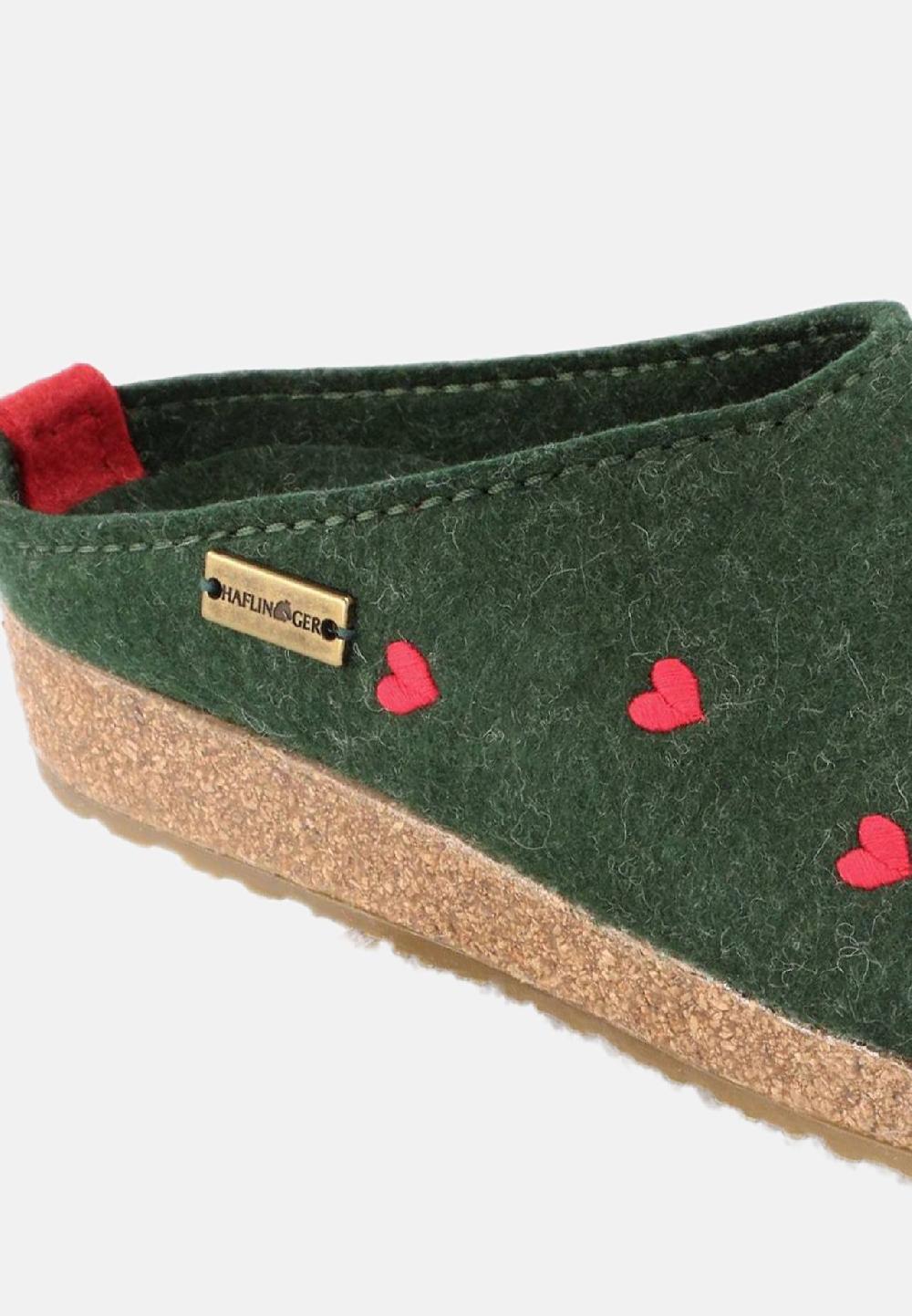 HAFLINGER Clogs Grizzly Cuoricini