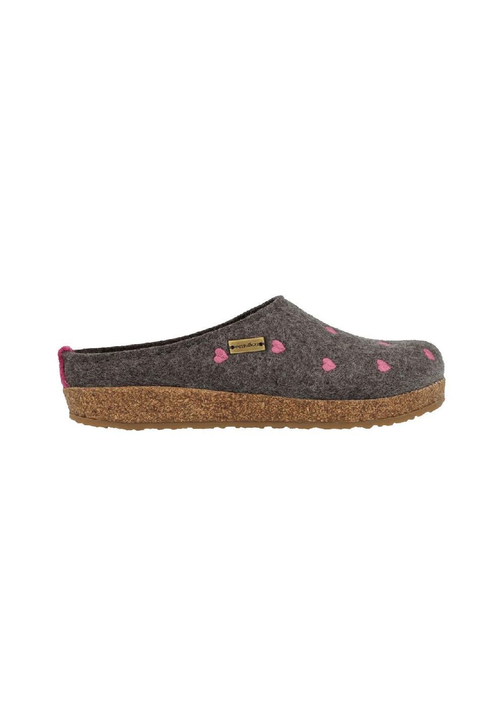 HAFLINGER Clogs Grizzly Cuoricini