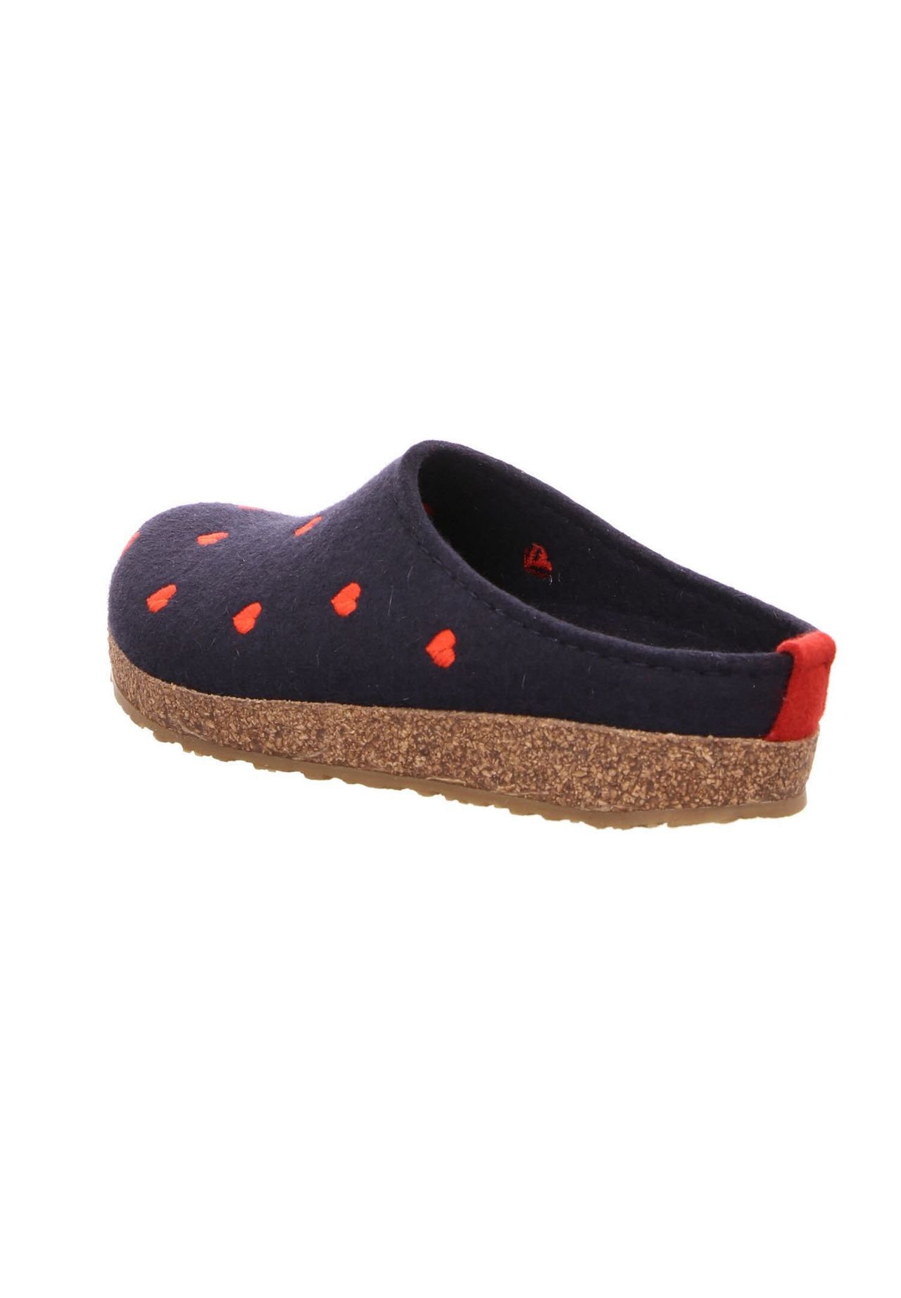 HAFLINGER Pantolette Grizzly Cuoricini