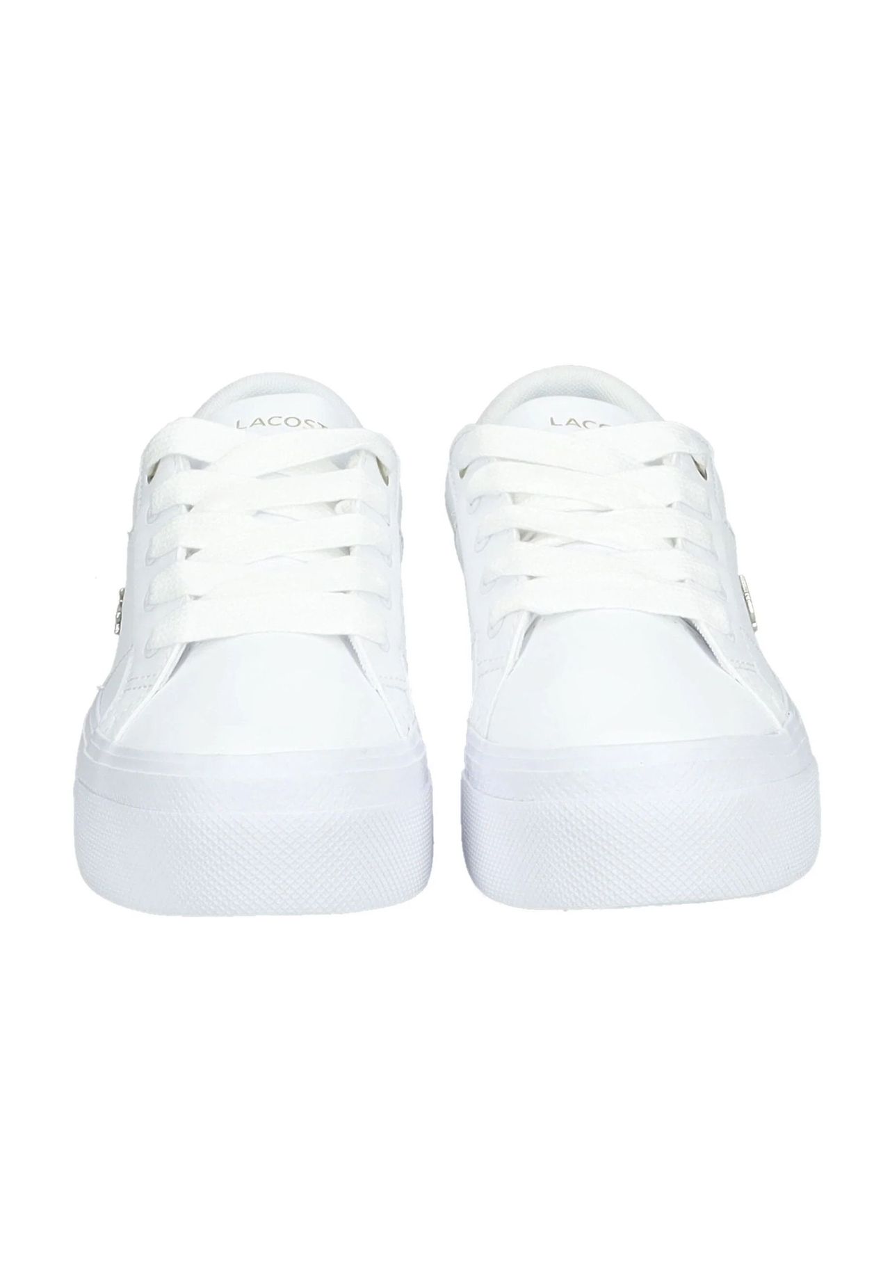LACOSTE Sneaker Leder Emblem Für Damen