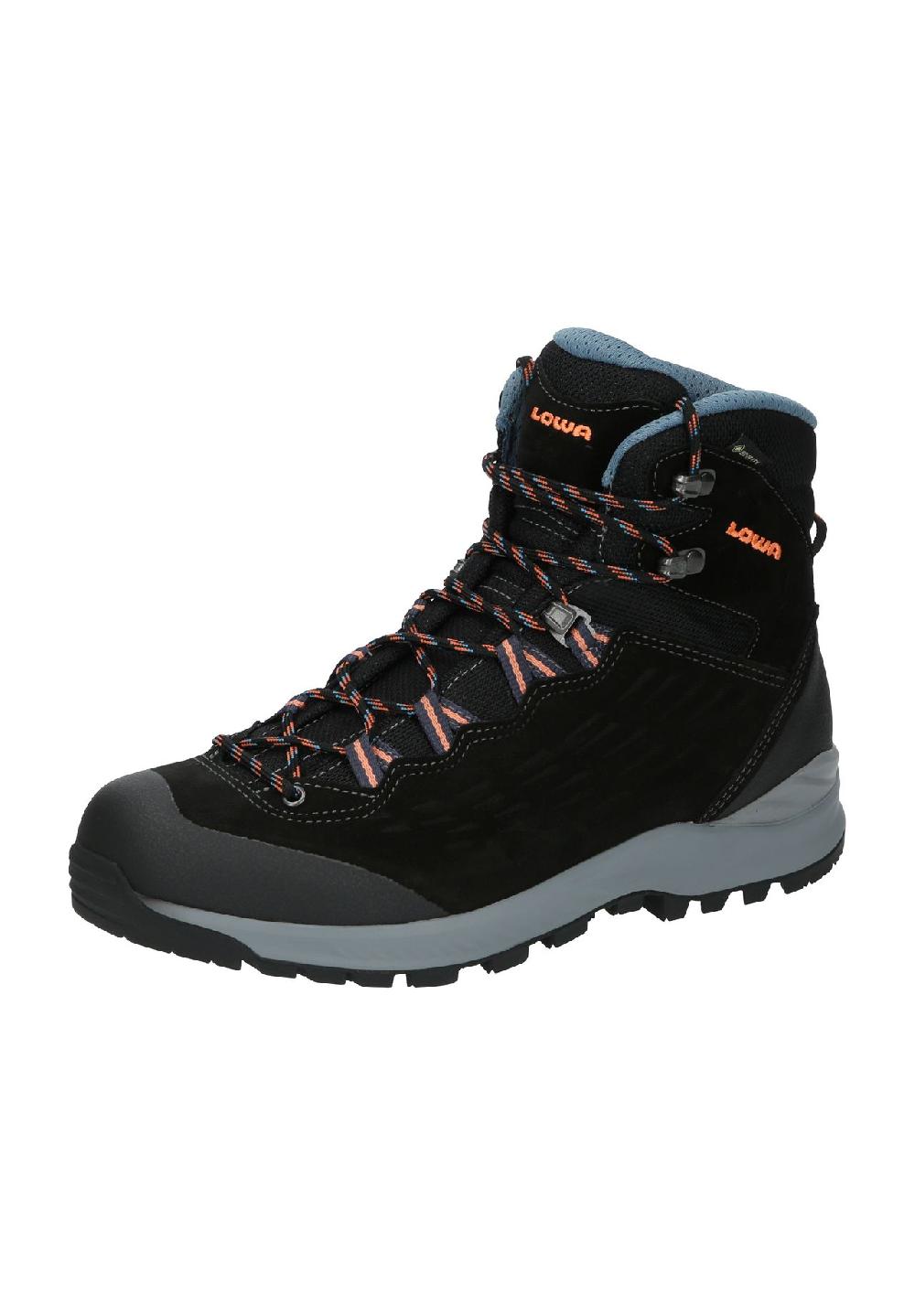 LOWA Wanderschuhe "Explorer II GTX Mid" Leder wasserdicht für Damen