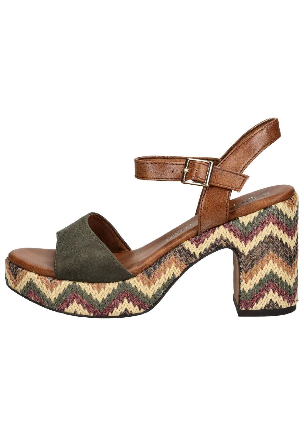 MARCO TOZZI® Lederimitat/Textil Sandalen