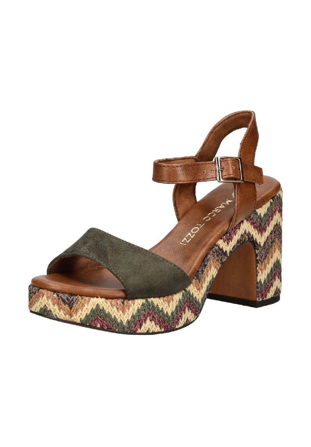 MARCO TOZZI® Lederimitat/Textil Sandalen