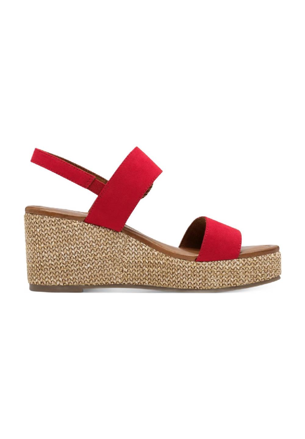 MARCO TOZZI® Sandalen Leder-Optik Für Damen