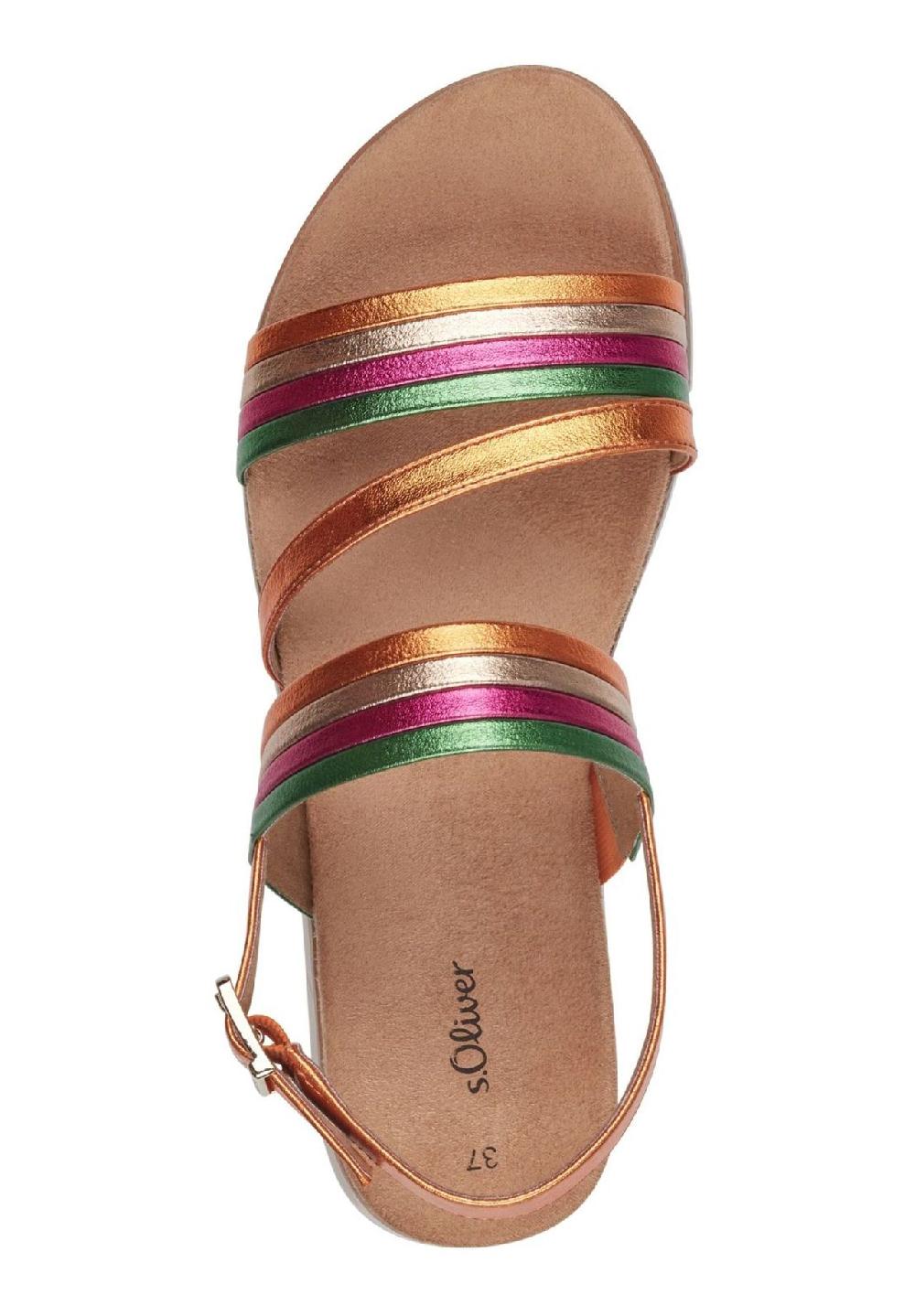 S.Oliver Lederimitat Sandalen