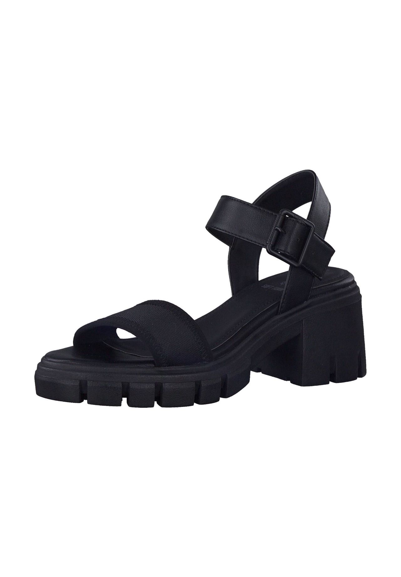 s.Oliver Lederimitat/Textil Sandalen