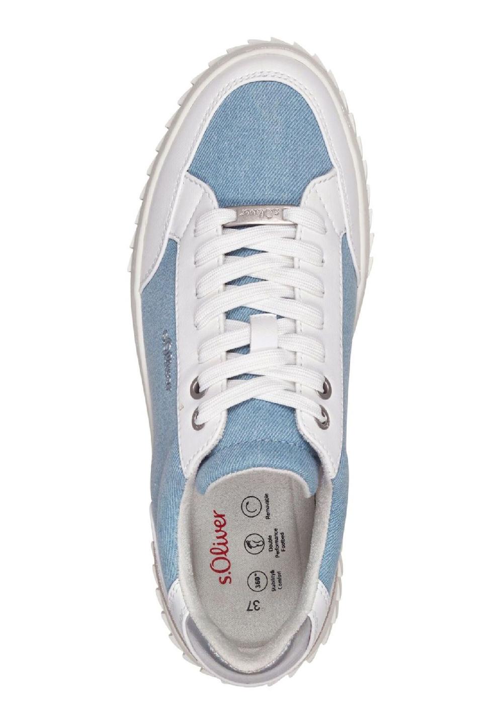 S.Oliver Lederimitat/Textil Sneaker