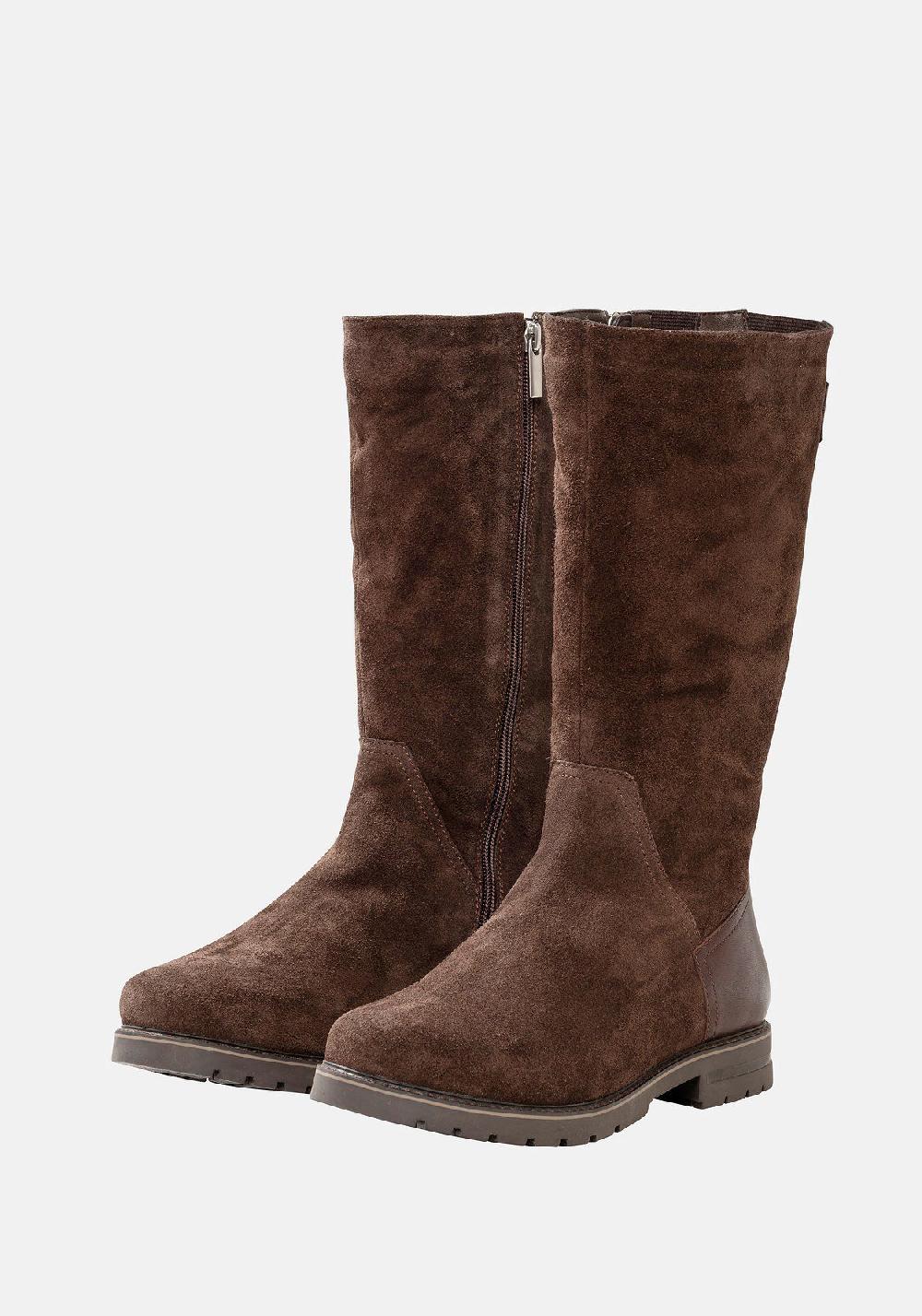 Sheego Weitschaftstiefel Mit Elastischer Zierschnalle