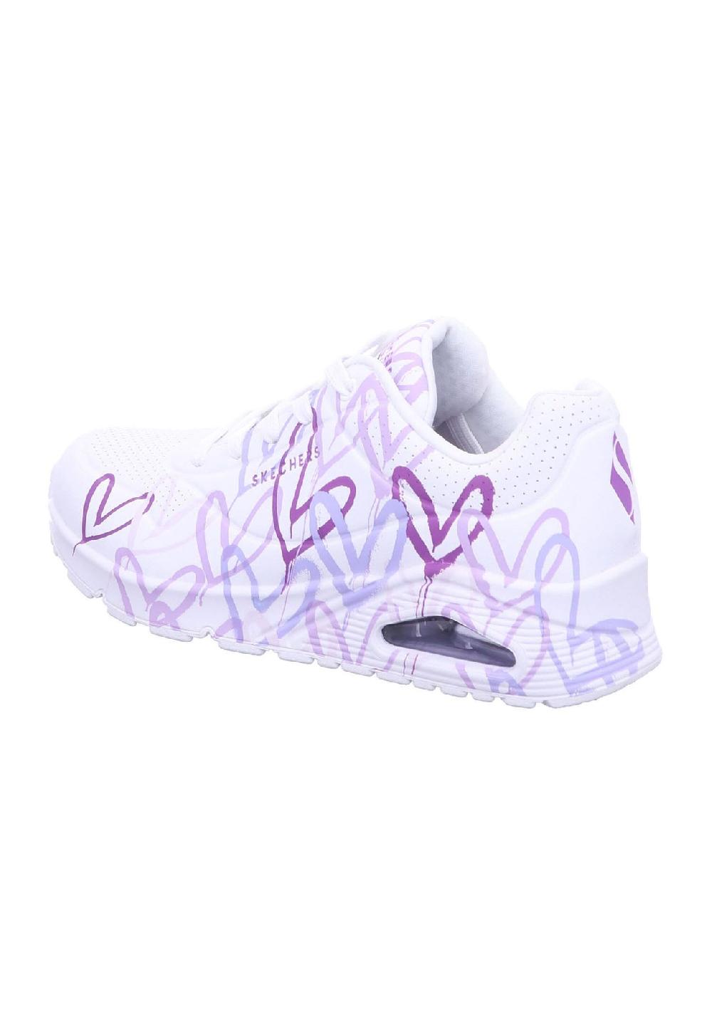 SKECHERS® Uno Sneaker "Spread The Love" Kunstleder Für Damen