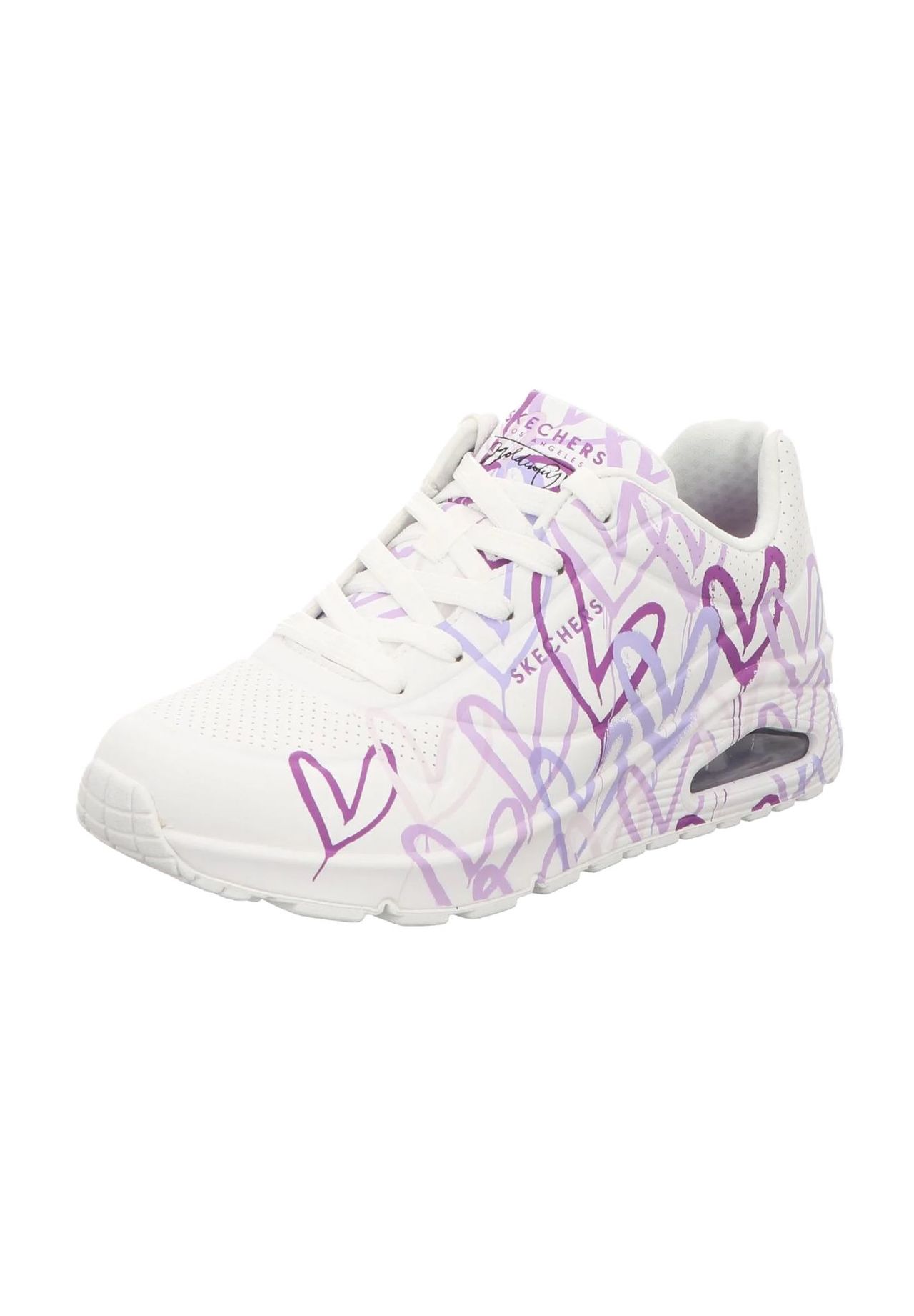 SKECHERS® Uno Sneaker "Spread The Love" Kunstleder für Damen