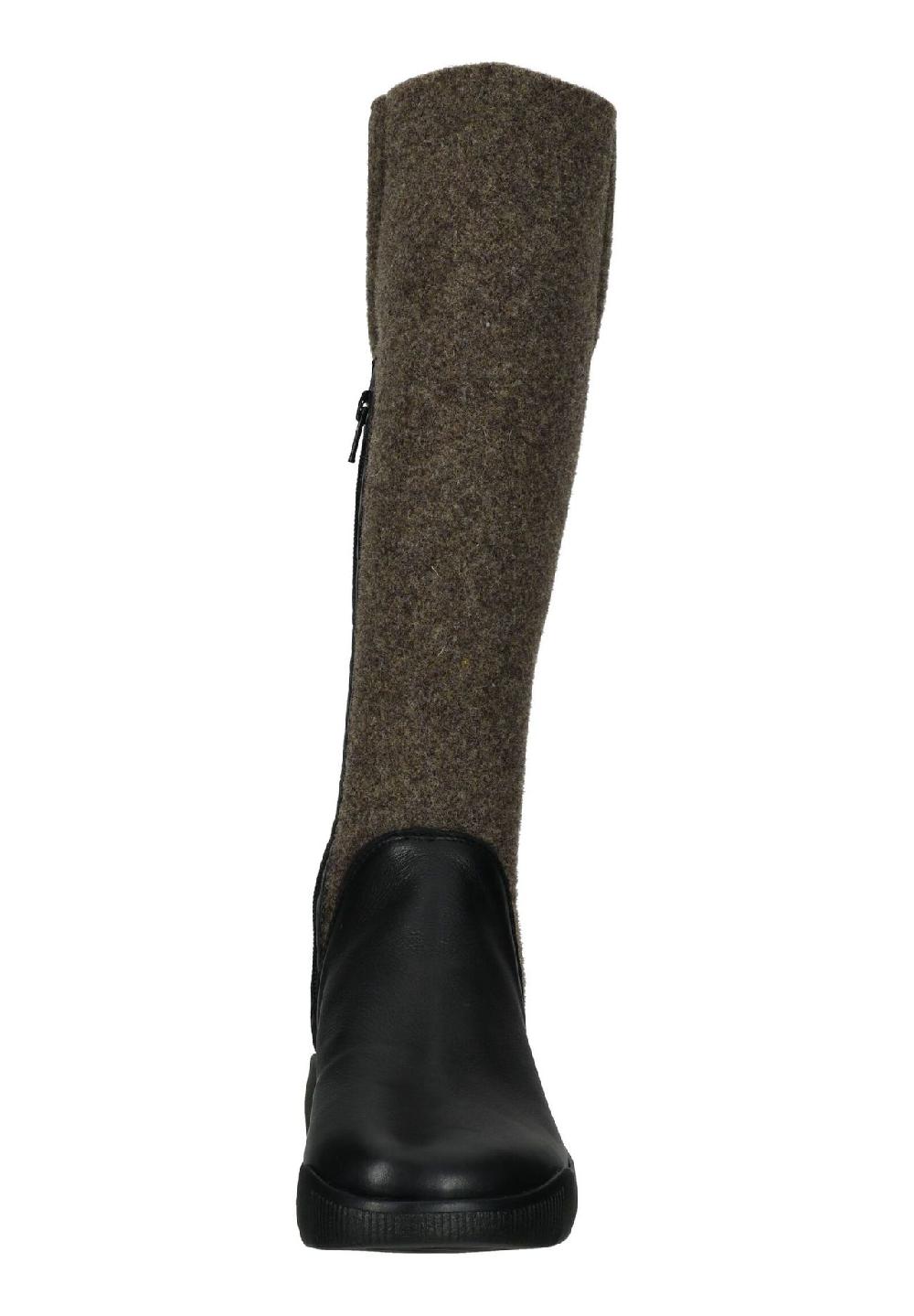 Softinos® Leder/Textil Stiefel