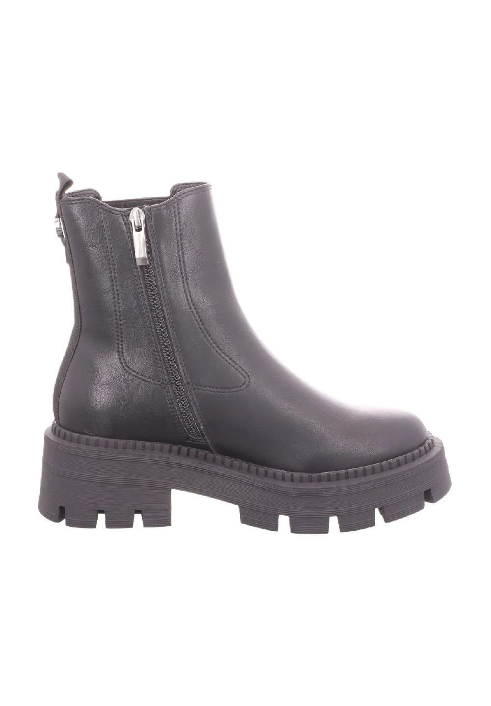 Tamaris Chelsea Boots Blockabsatz Zuglasche Für Damen