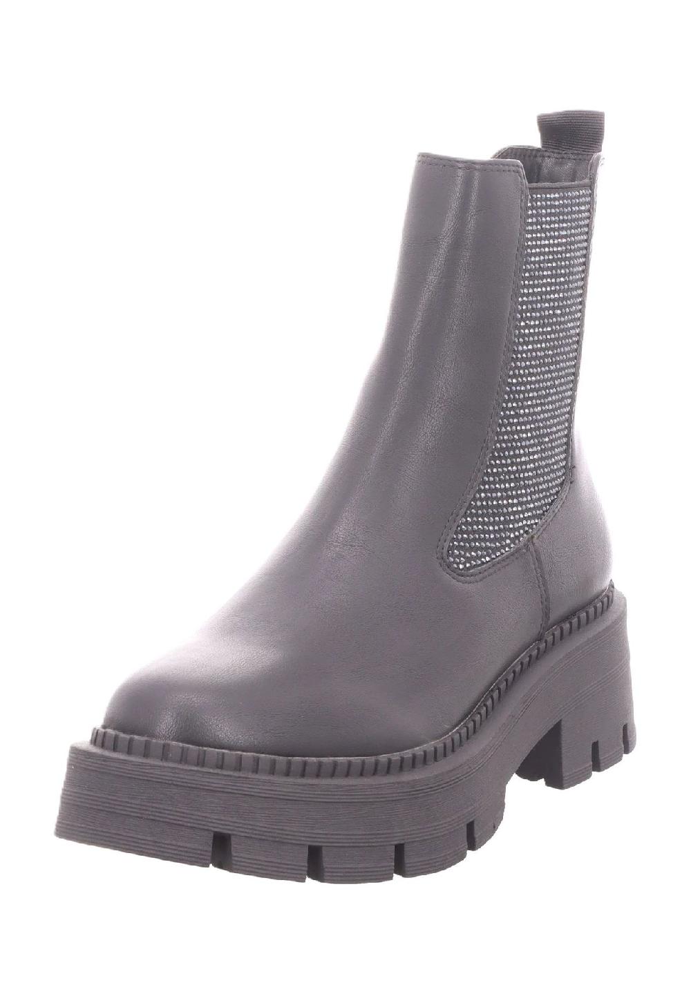 Tamaris Chelsea Boots Blockabsatz Zuglasche für Damen