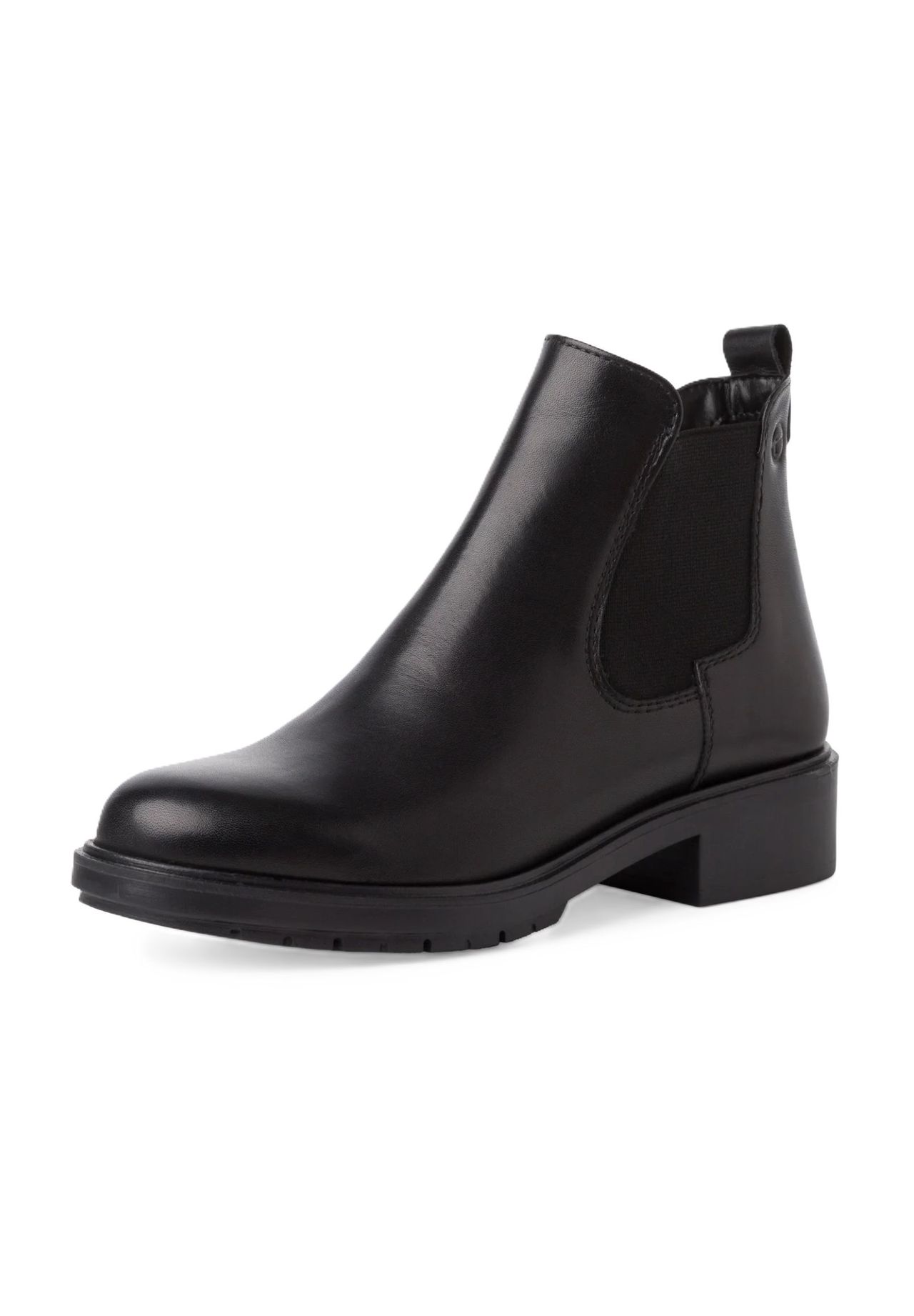 Tamaris Chelsea Boots Leder Zuglasche für Damen