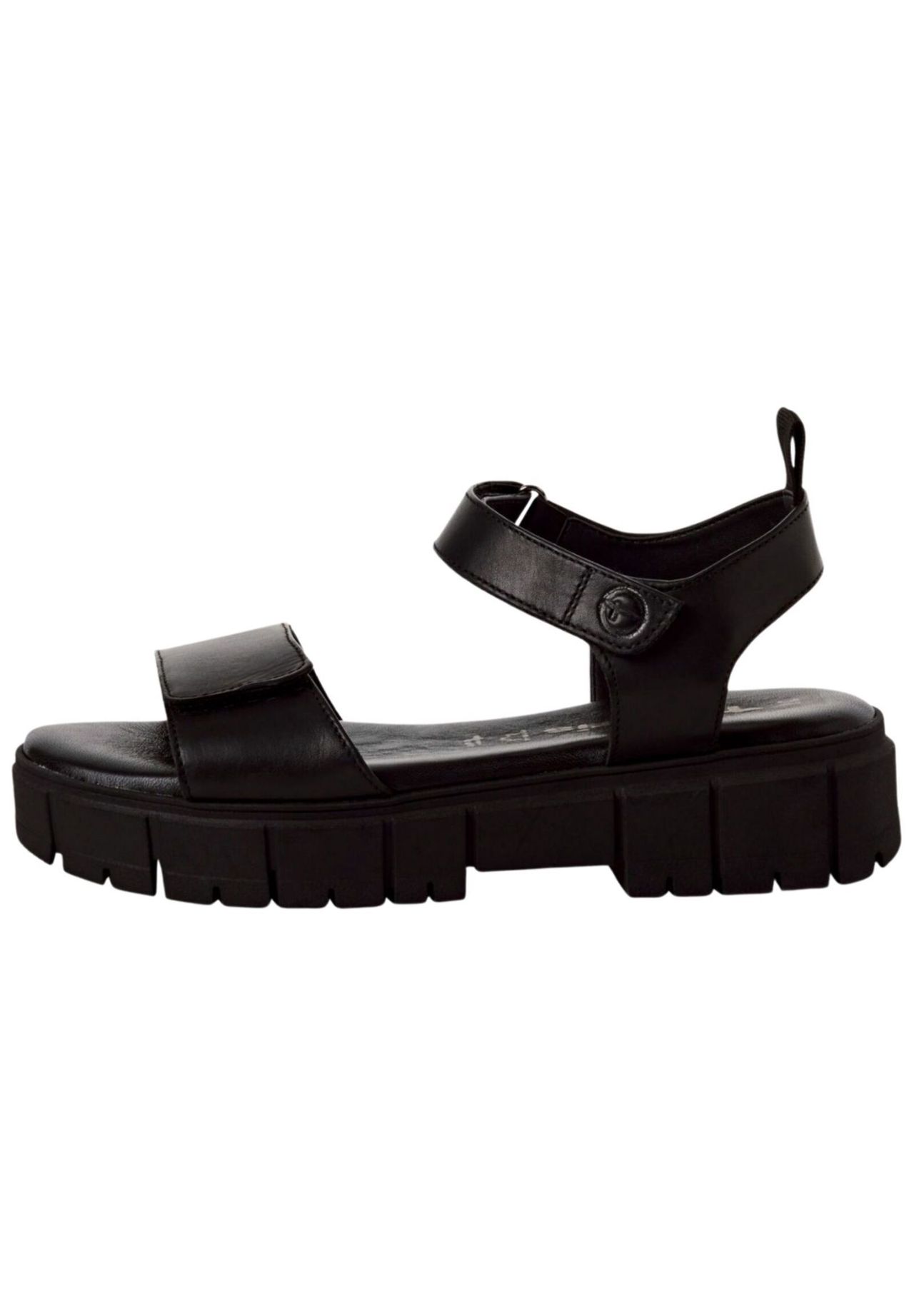 Tamaris Sandalen Leder Plateau Für Damen