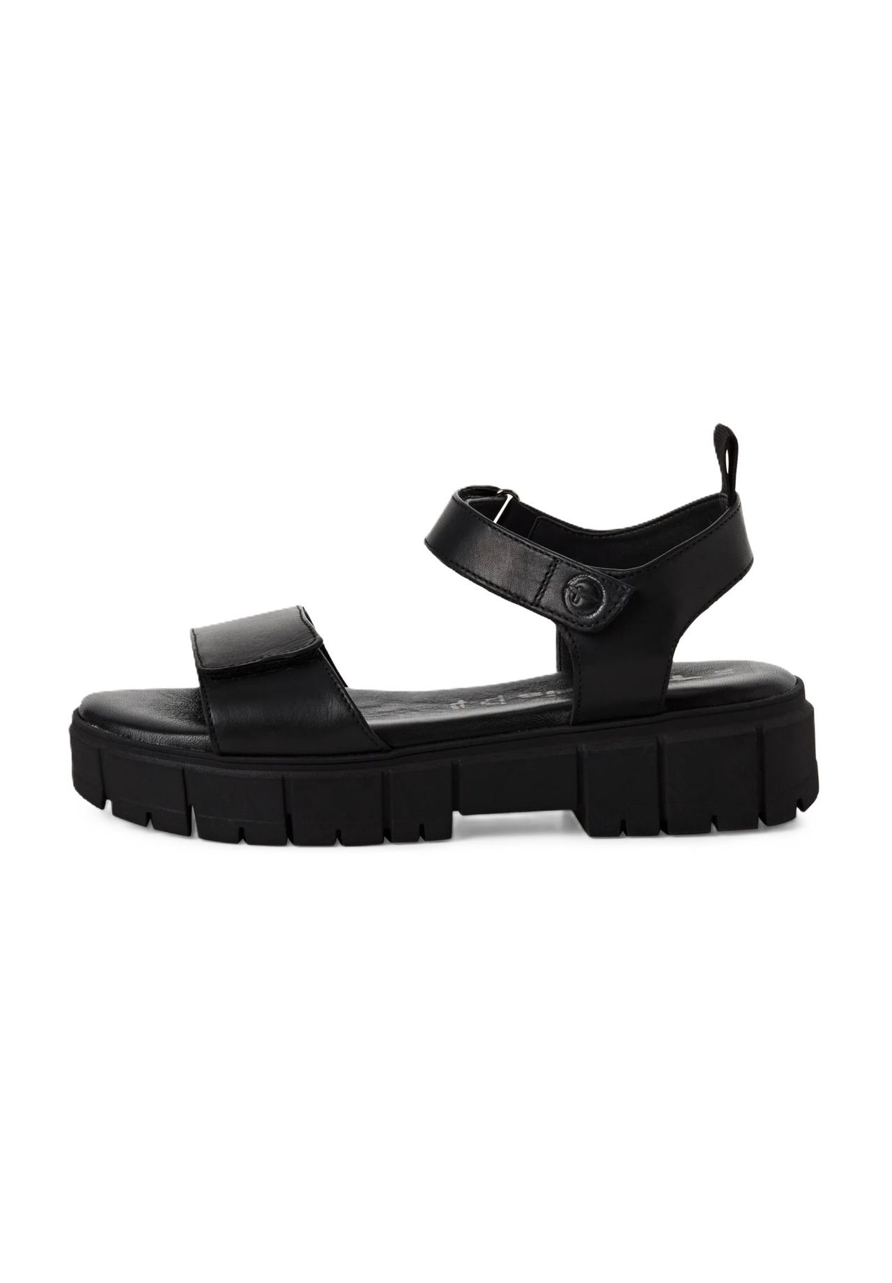 Tamaris Sandalen Leder Plateau Für Damen