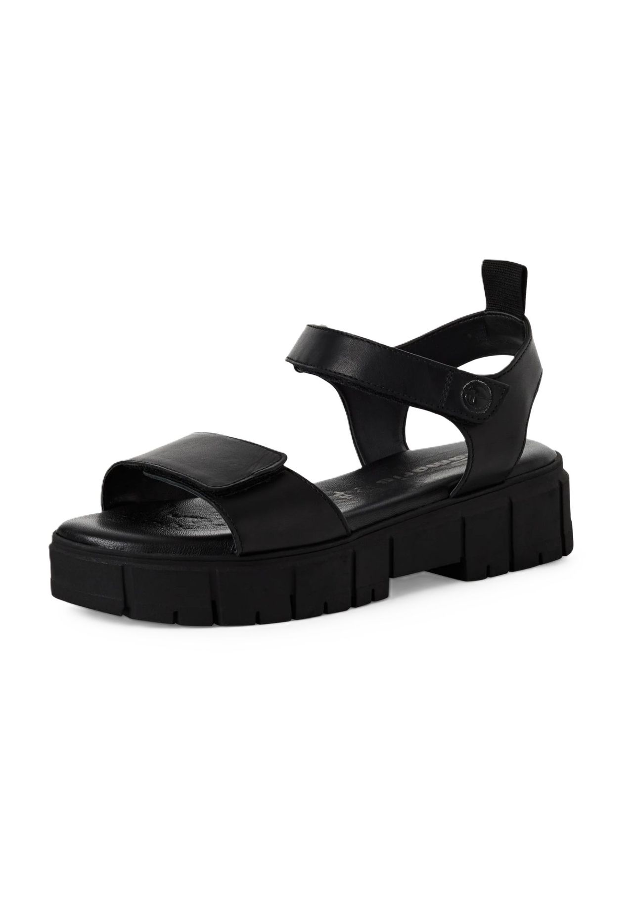 Tamaris Sandalen Leder Plateau für Damen