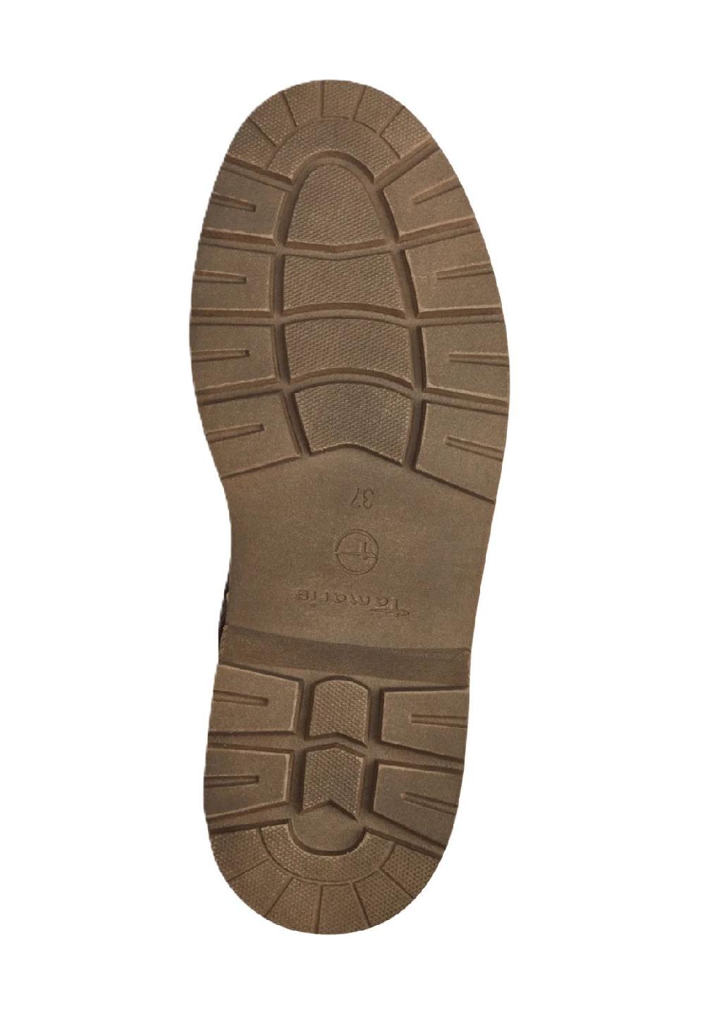 Tamaris Schnürstiefeletten Blockabsatz Zuglasche Für Damen