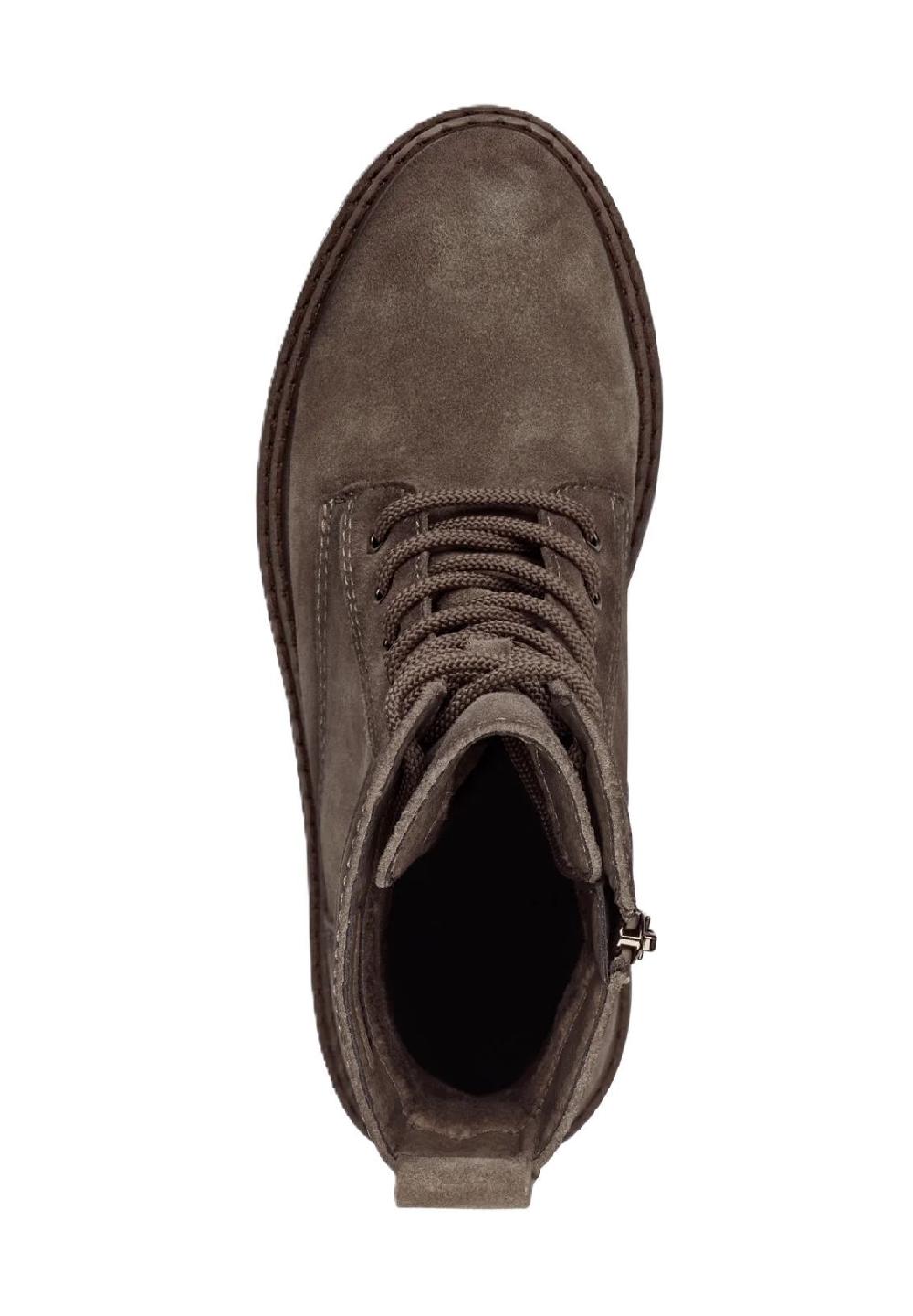 Tamaris Schnürstiefeletten Leder Zuglasche Für Damen