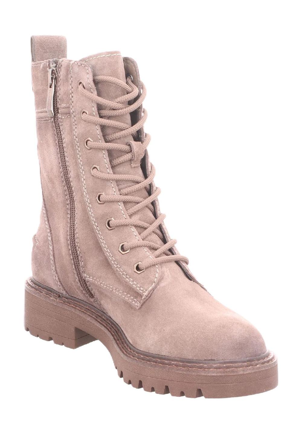 Tamaris Schnürstiefeletten Leder Zuglasche für Damen