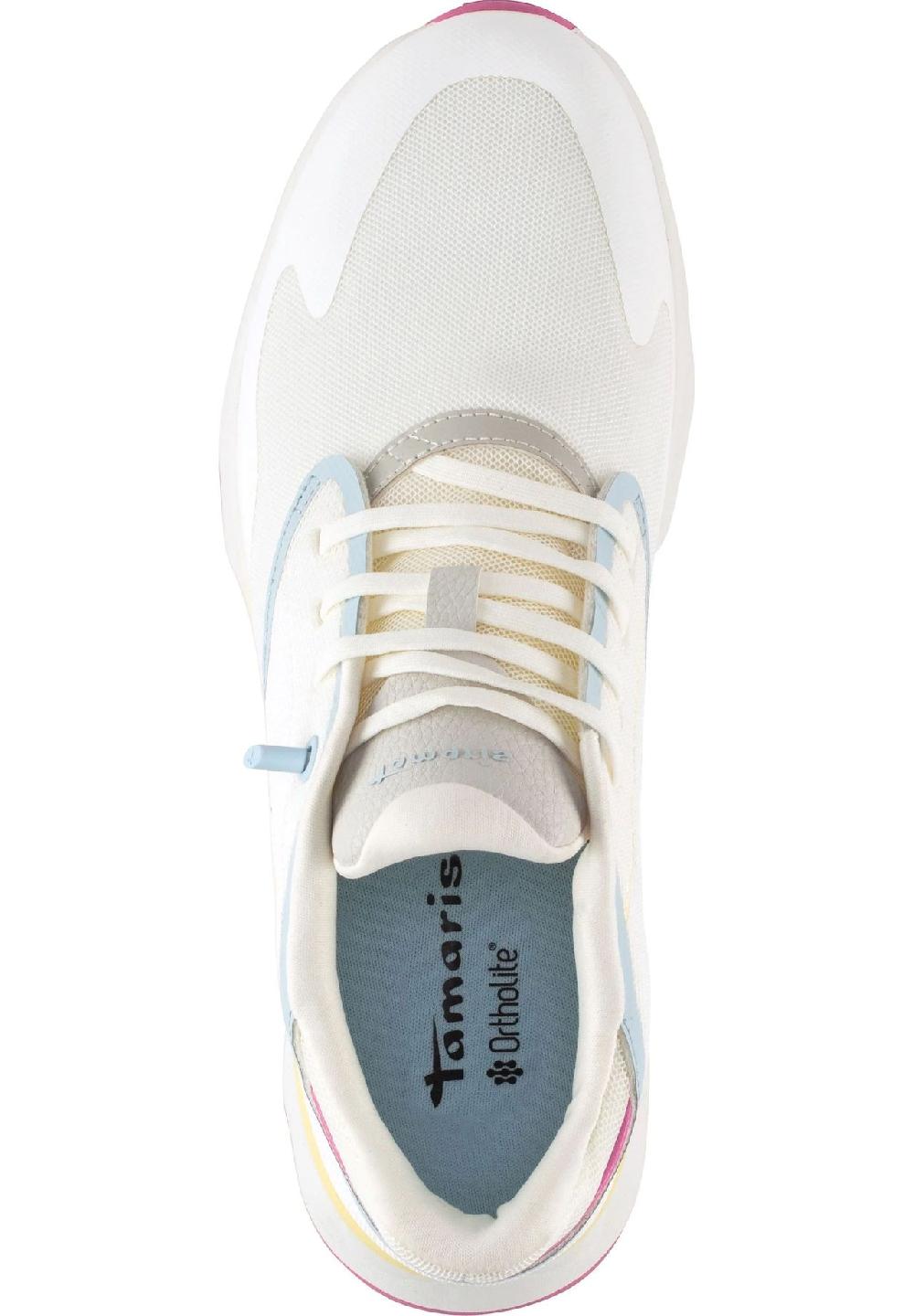 Tamaris Sneaker Emblem Ziernähte Für Damen