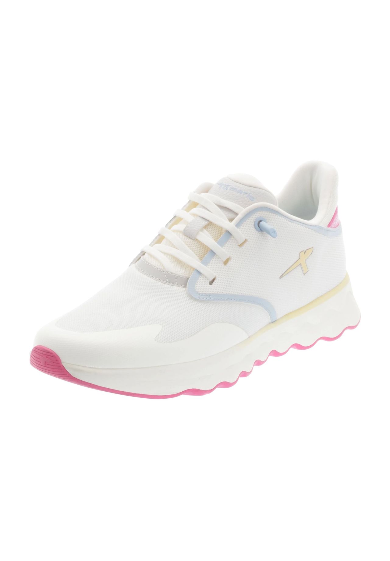 Tamaris Sneaker Emblem Ziernähte für Damen