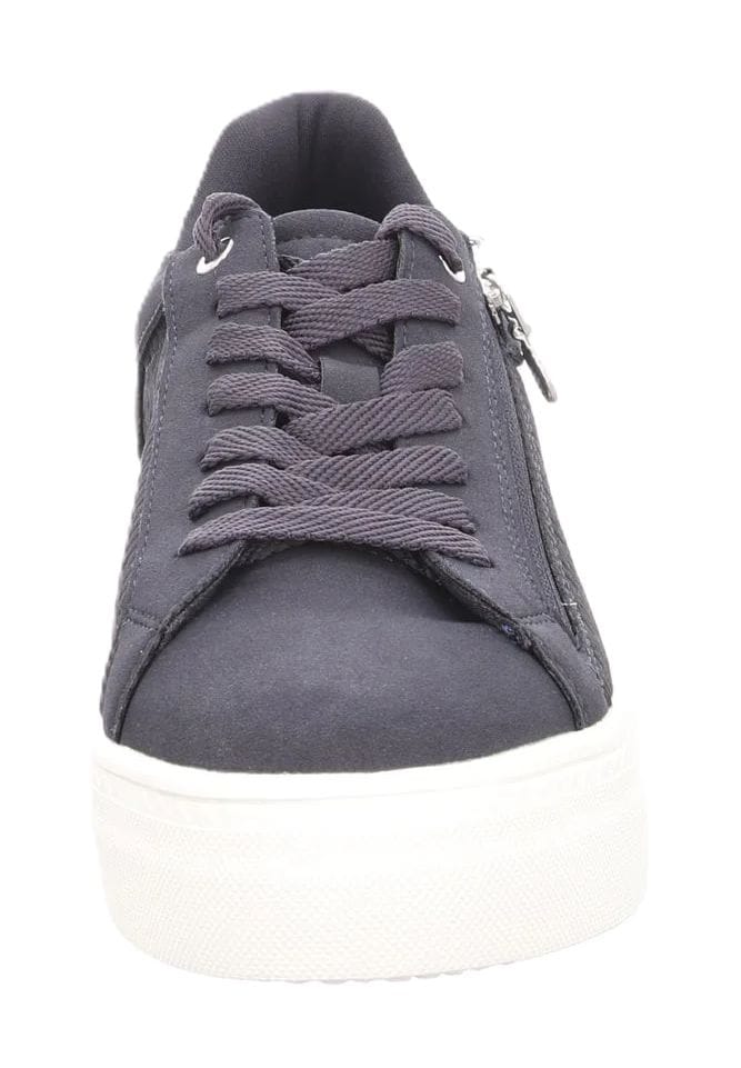 Tamaris Sneaker Lederoptik Reißverschluss Für Damen
