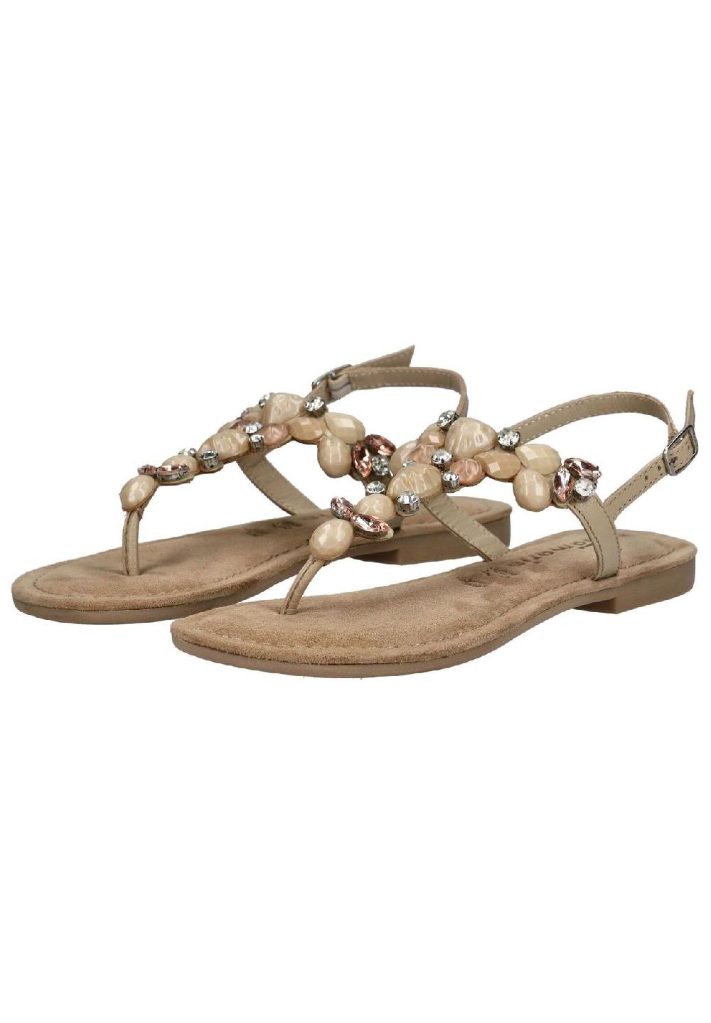 Tamaris Veloursleder/Textil Sandalen