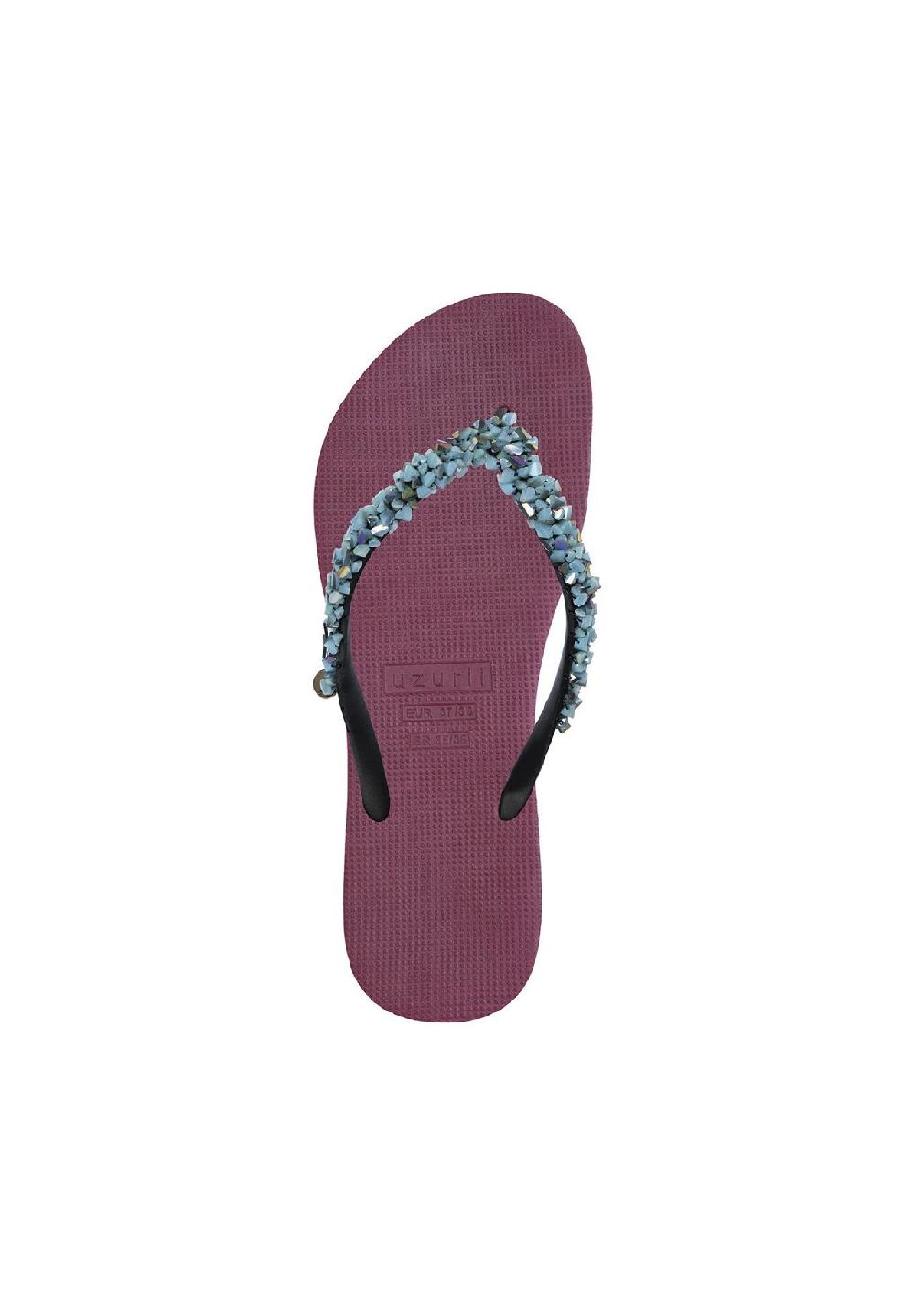 Uzurii Flip Flops Classic Aby Baby Blue