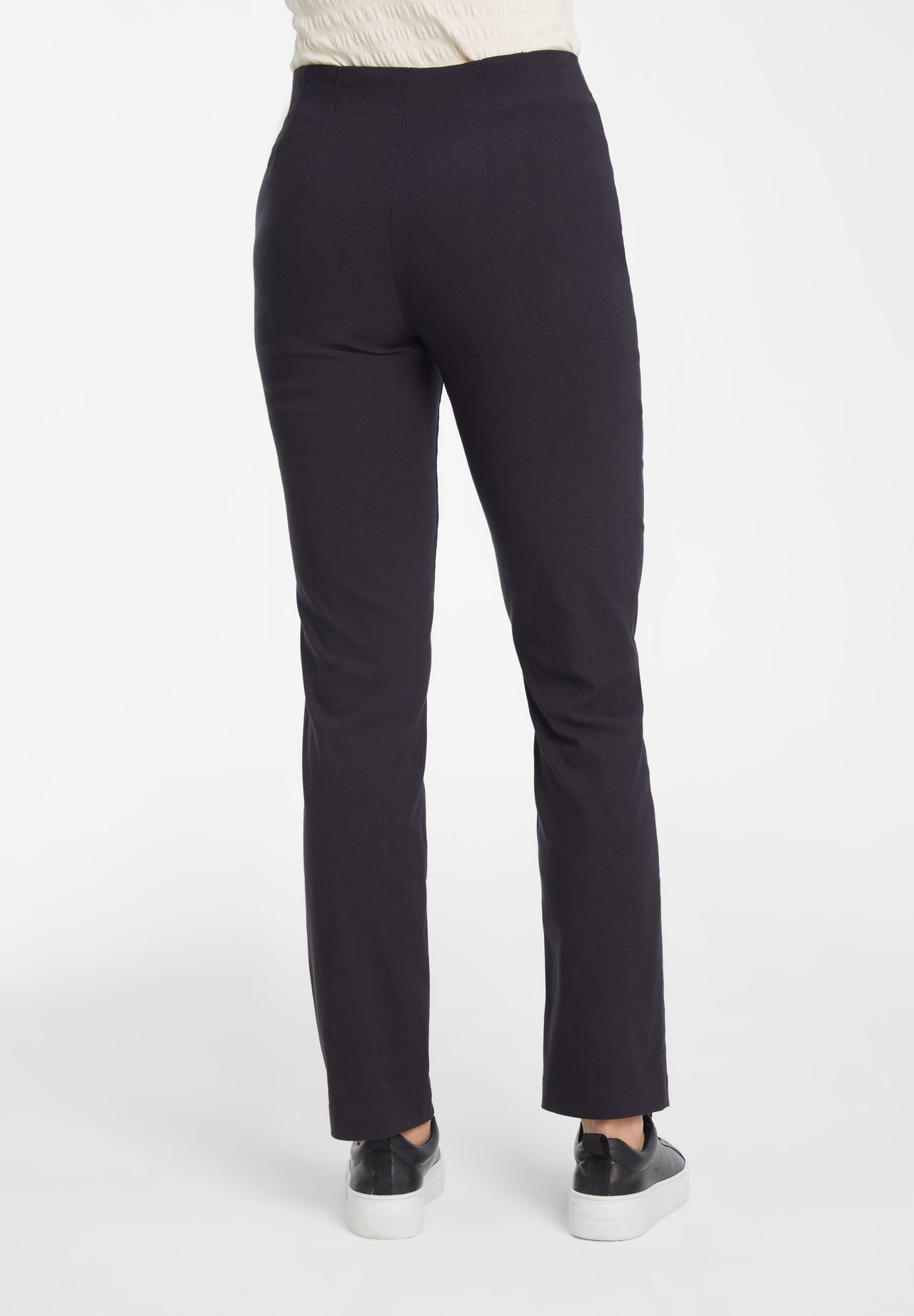 Adagio Stoffhose Uni-Design Für Damen