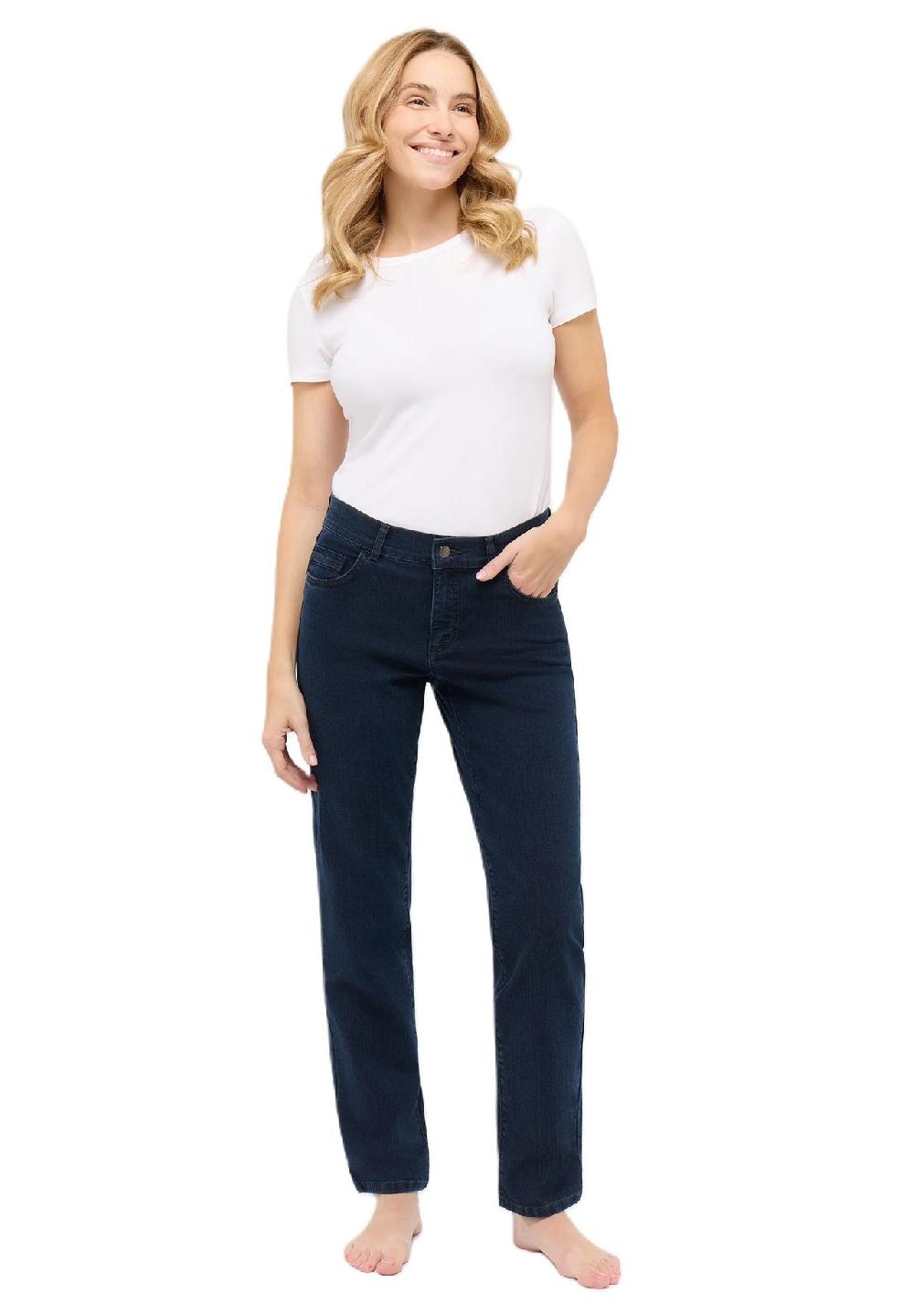 ANGELS Jeans Five-Pocket-Stil Dezente Waschung Für Damen