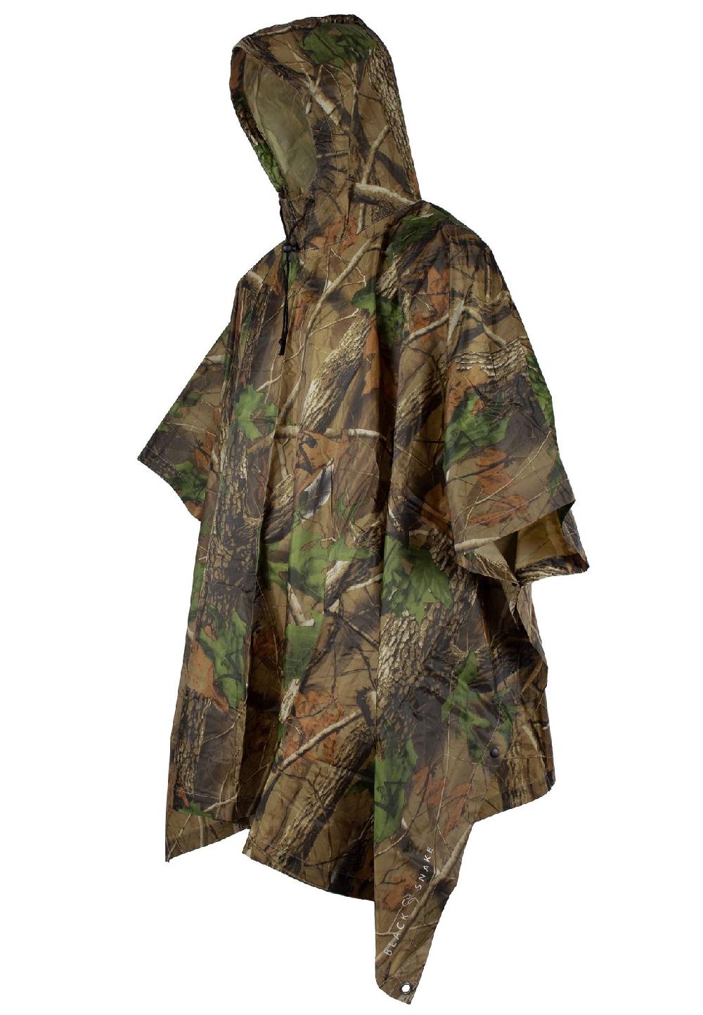 BLACK SNAKE Regenponcho Scape