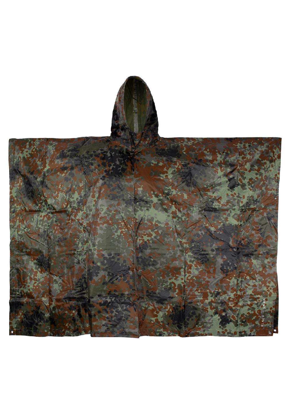 BLACK SNAKE Regenponcho Scape