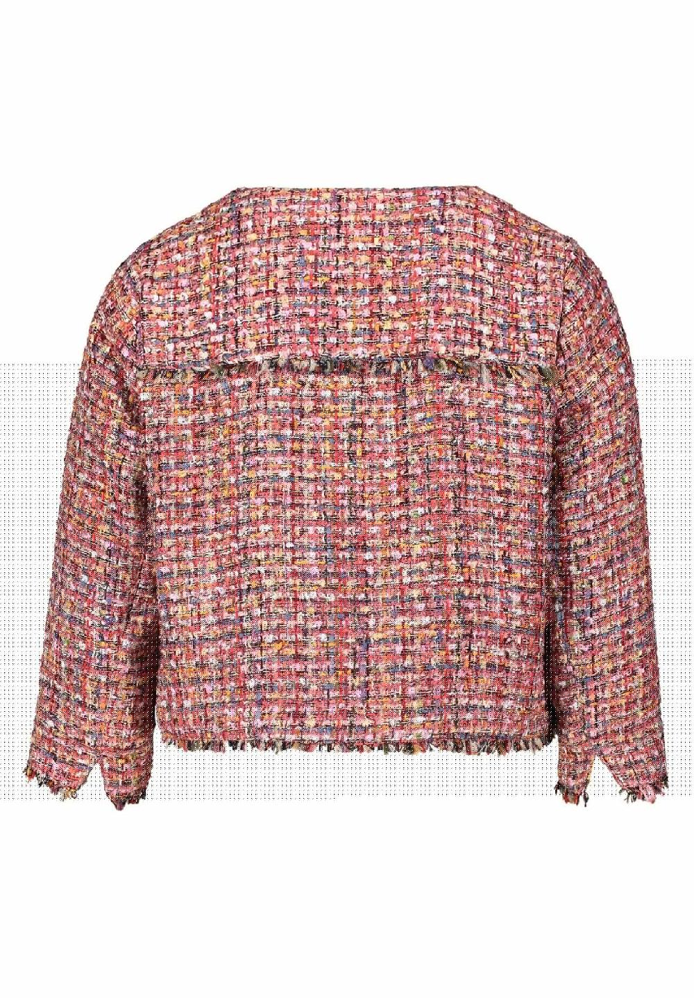 CARTOON Kastenjacke 3/4-Arm Fransen Für Damen