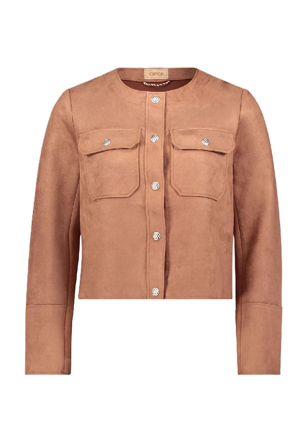 CARTOON Kastenjacke Brusttaschen für Damen