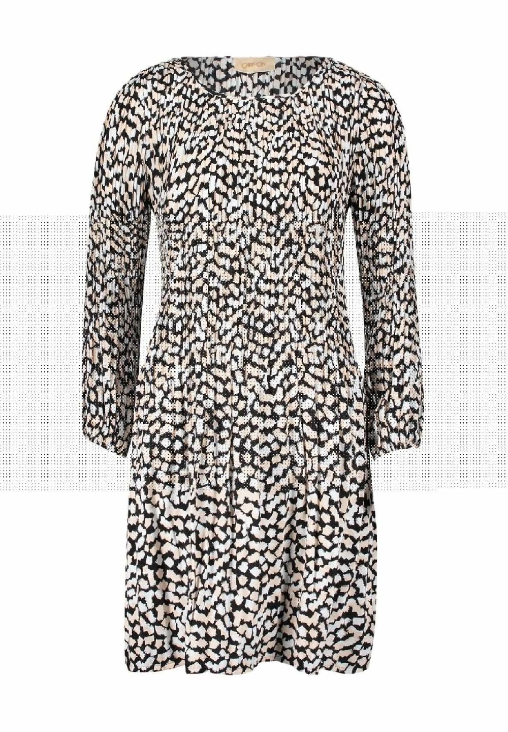 CARTOON Shirtkleid knielang U- Ausschnitt für Damen