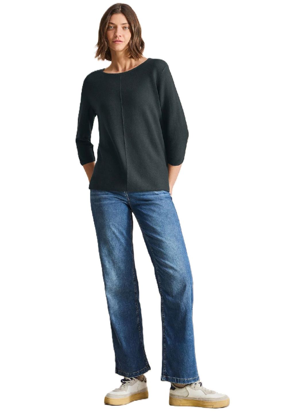 CECIL Feinstrickpullover 3/4-Arm Für Damen