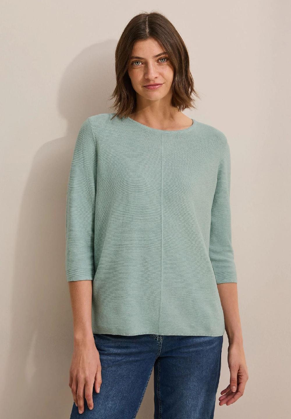 CECIL Feinstrickpullover 3/4-Arm Für Damen