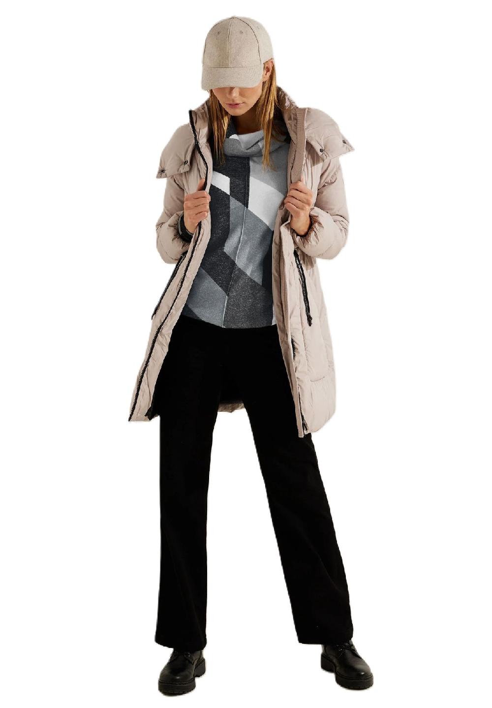 CECIL Langarmshirt Grafisch Schlauchkragen Für Damen