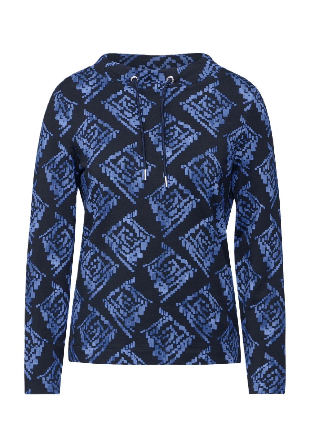 CECIL Langarmshirt Stehkragen für Damen