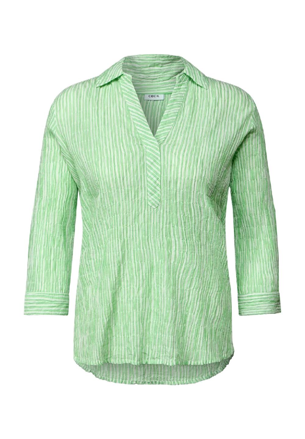 CECIL Shirtbluse "Seer" V-Ausschnitt für Damen