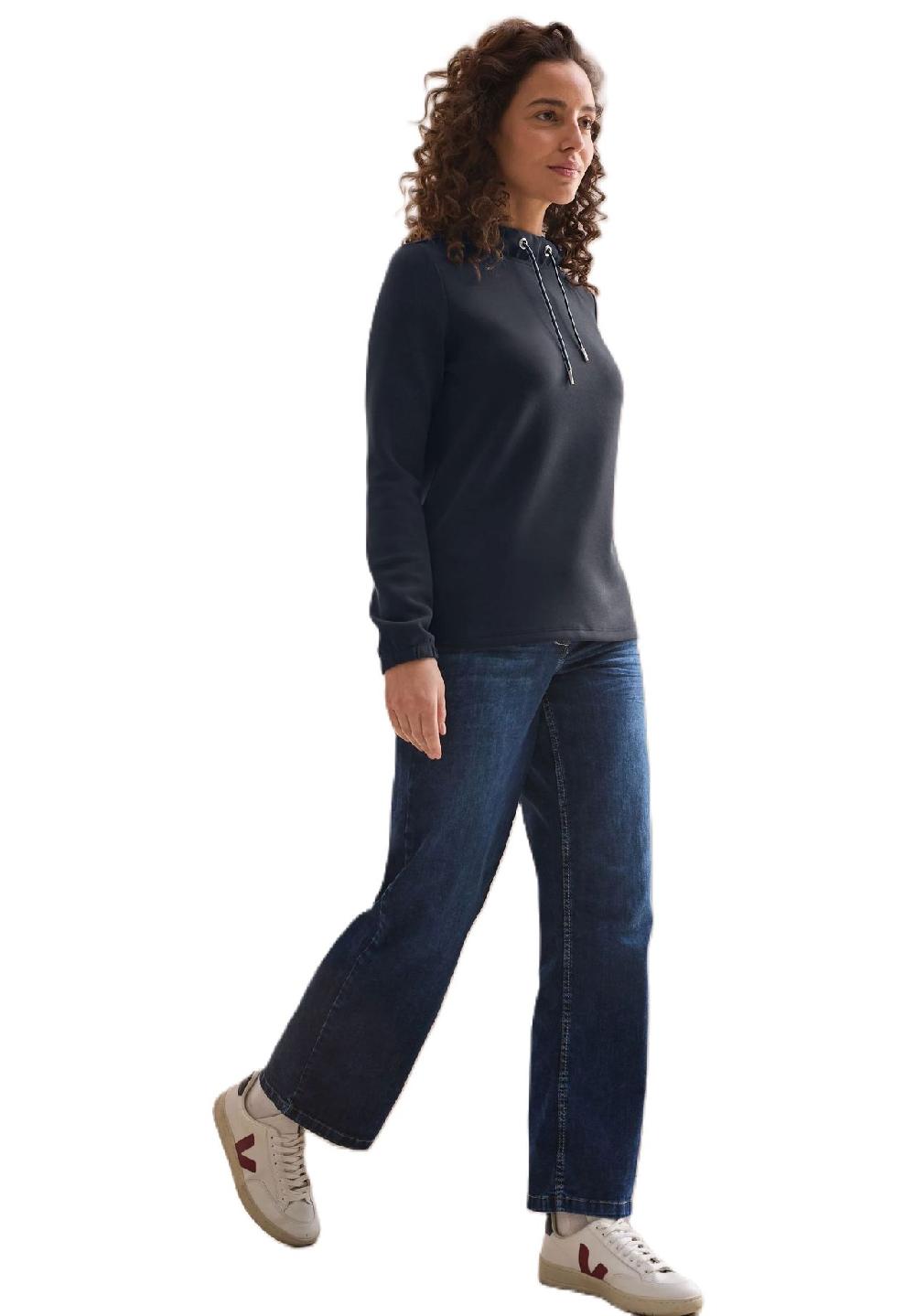 CECIL Sweatshirt Tunnelzug Für Damen