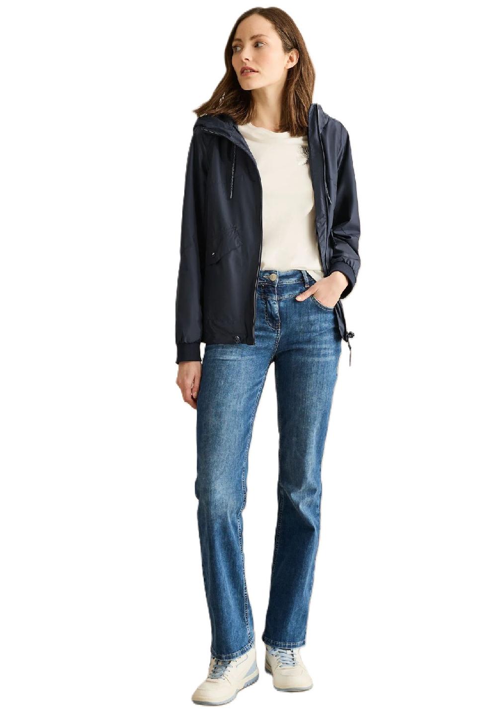 CECIL Windbreaker Stehkragen Kapuze Für Damen