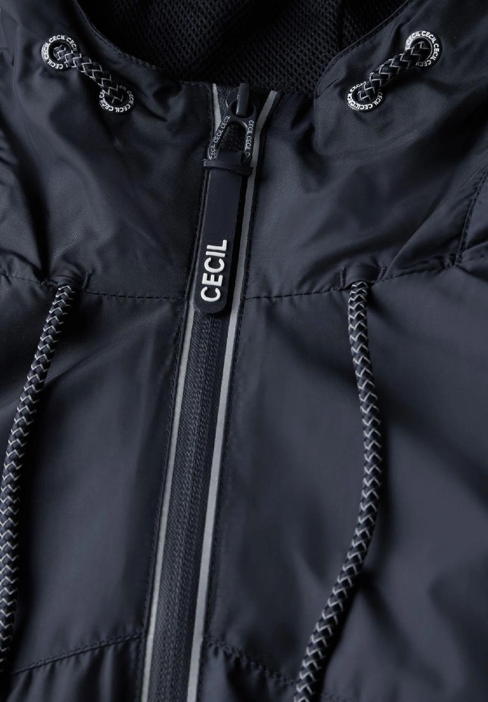 CECIL Windbreaker Stehkragen Kapuze Für Damen