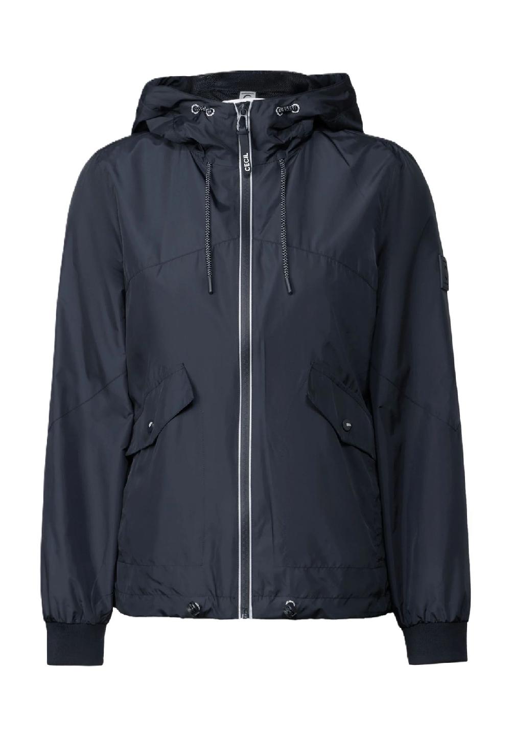 CECIL Windbreaker Stehkragen Kapuze für Damen