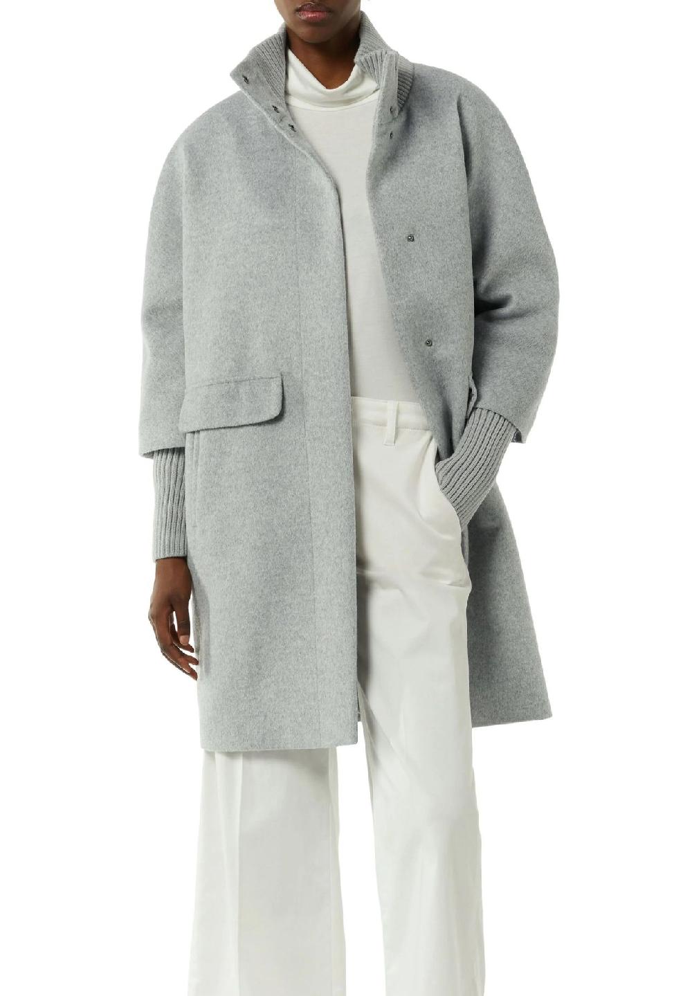 Comma Wollmantel Stehkragen Für Damen