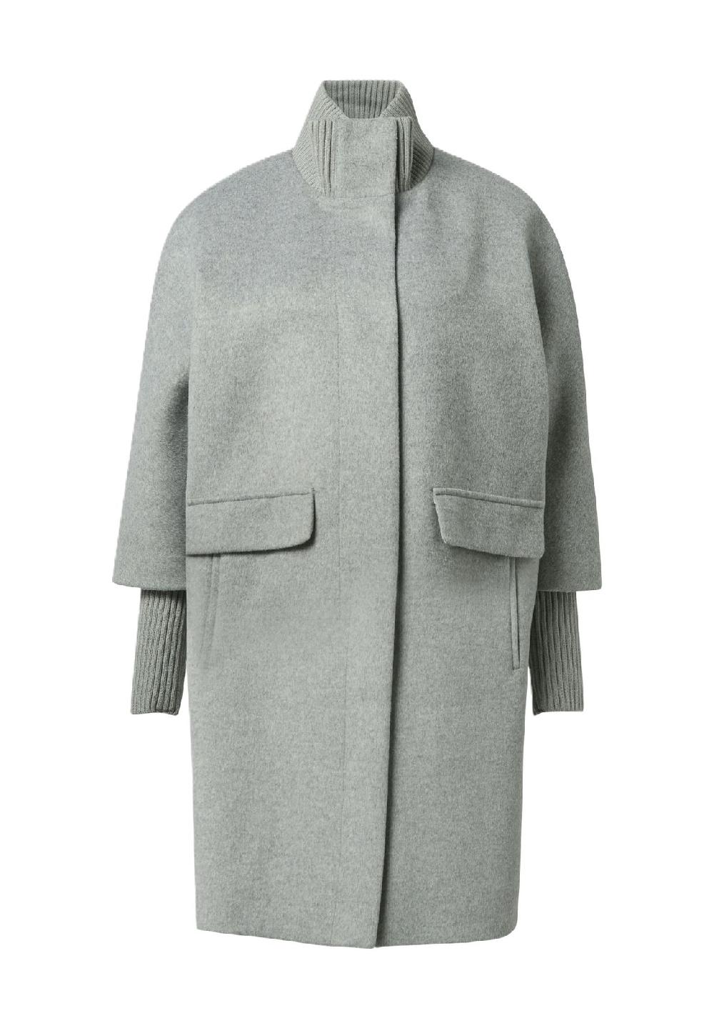 comma Wollmantel Stehkragen für Damen