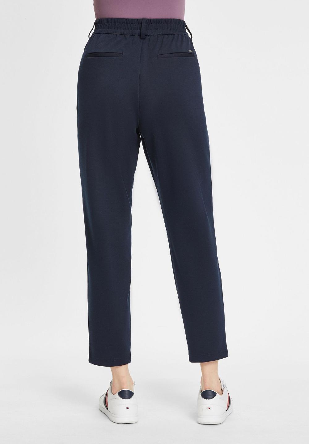 DENIM TOM TAILOR Chinohose Elastikbund Relaxed Fit Für Damen